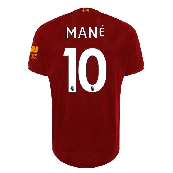 Camiseta Liverpool NO.10 Mane Primera equipación 2019-2020 Rojo